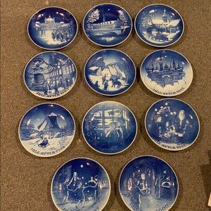 B&G JULE•AFTER CHRISTMAS COLLECTABLE PLATES